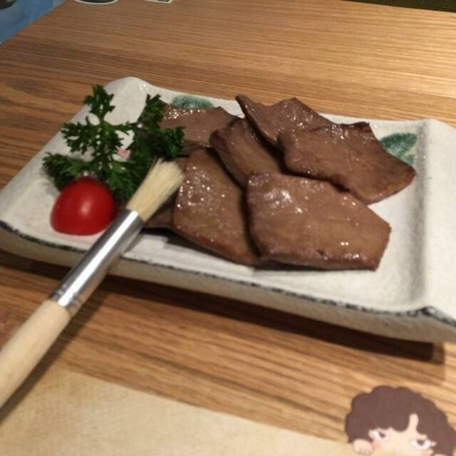 盐烤牛舌根