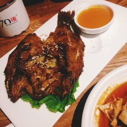 烤鲈鱼