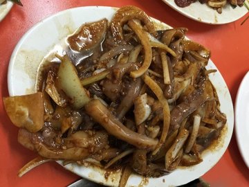 烤鱿鱼须