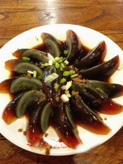 姜汁松花蛋