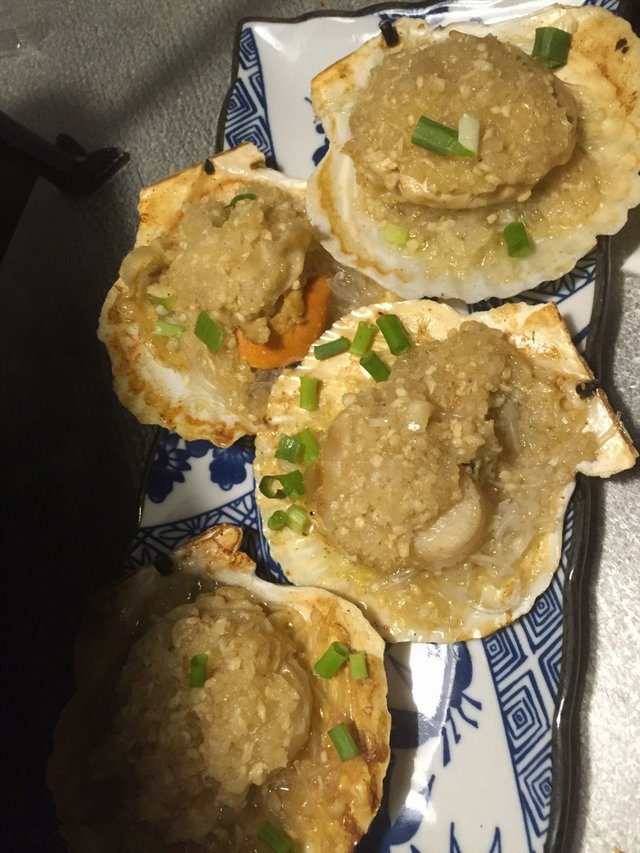 蒜蓉烤扇贝