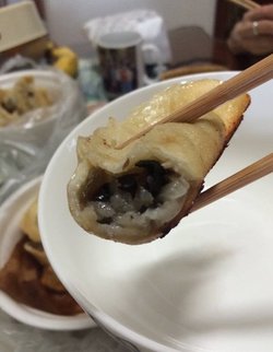 豆苗锅贴