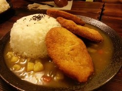 咖喱鸡排饭