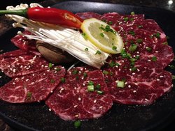 和牛雪花展肉