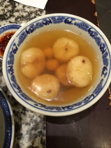 酒酿赤豆元宵