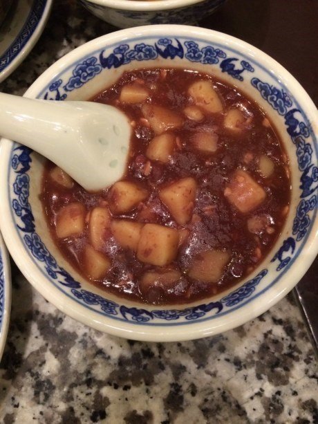 赤豆酒酿元宵