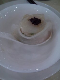 黑松露带子凤眼饺