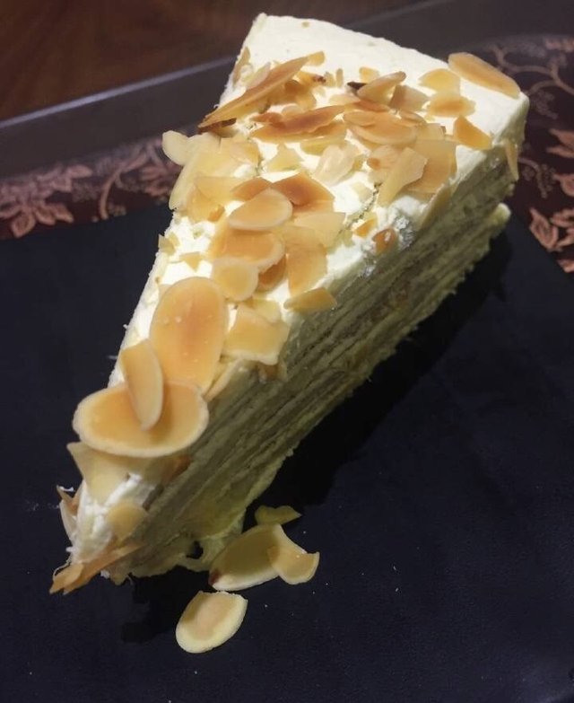 榴莲千层蛋糕