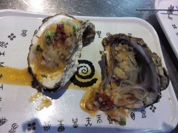 烤生蚝