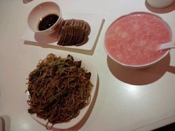 扁豆肉焖面