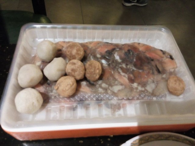 乌鸡片/鱼丸