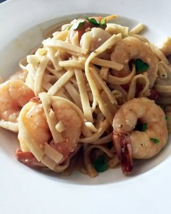 海鲜宽面
