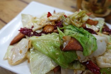 馕炒莲白