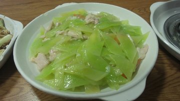 莴笋肉片