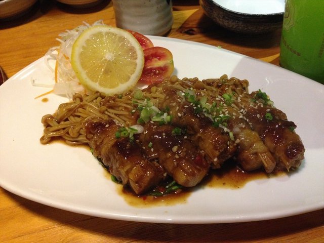 金针菇牛肉卷