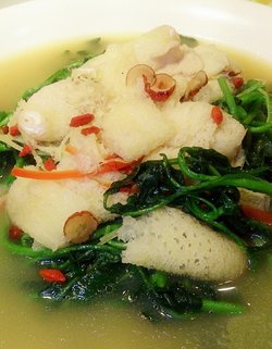 竹笙西洋菜煲