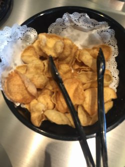 烤薯片