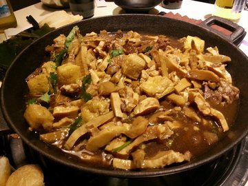 牛板筋火锅