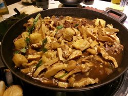 牛板筋火锅