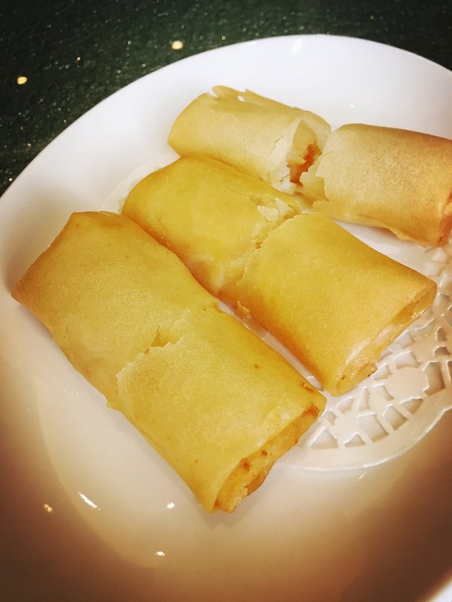 鲜虾春卷