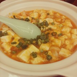 虾黄豆腐