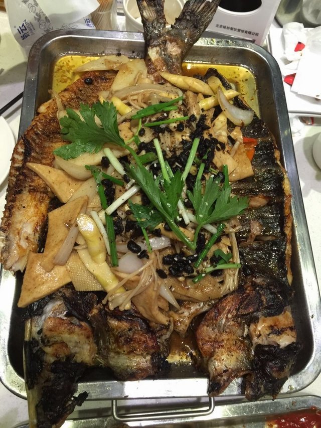 豆豉烤鱼