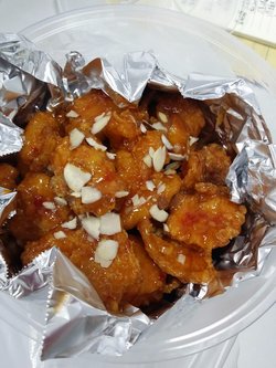 大蒜酱油炸鸡