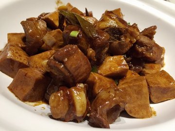 千叶豆腐烧排骨