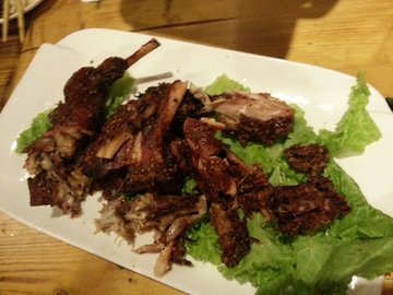 烤野兔