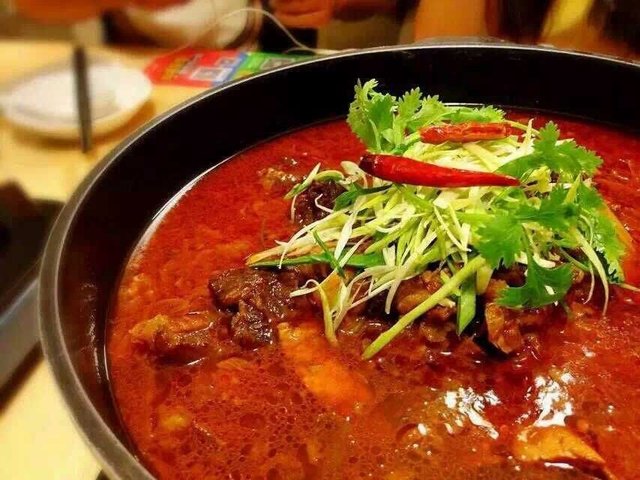泡菜牛板筋火锅