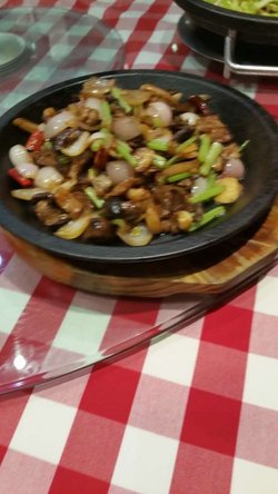 葱爆铁板羊肉