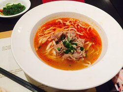 韩式泡菜肥牛面