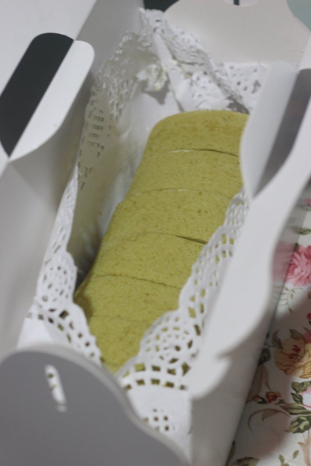 抹茶奶油蛋糕卷
