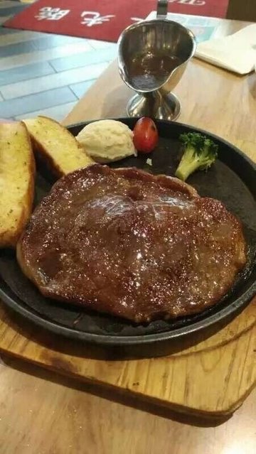 莎朗牛排