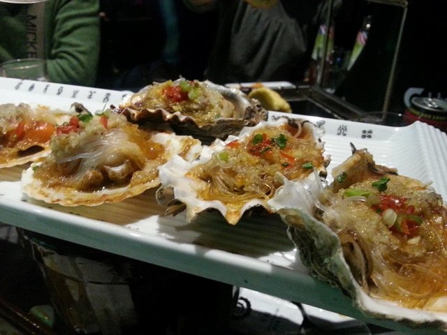 烤扇贝