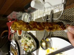 鸡肉沙爹