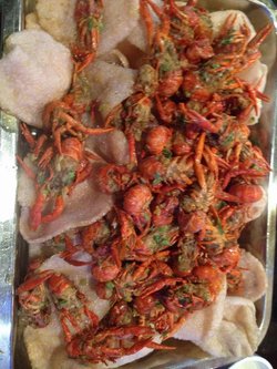 葱香小龙虾