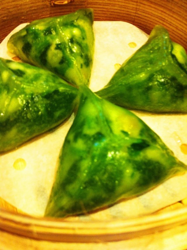 带子菜苗饺
