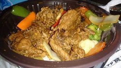 石锅牛肉拌饭