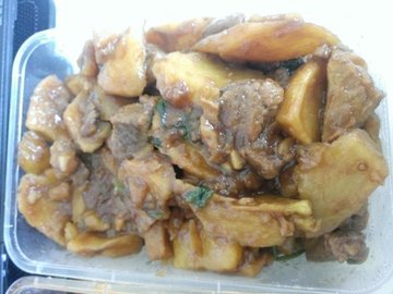 土豆烧牛肉