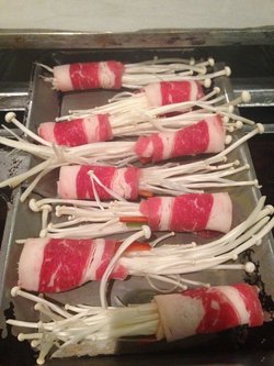 金针菇培根卷