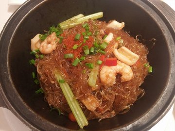 XO酱海味干煸粉丝煲