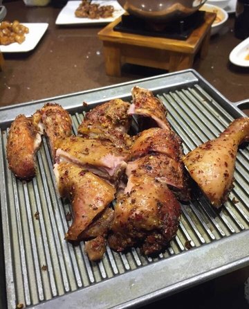 绿茶烤鸡