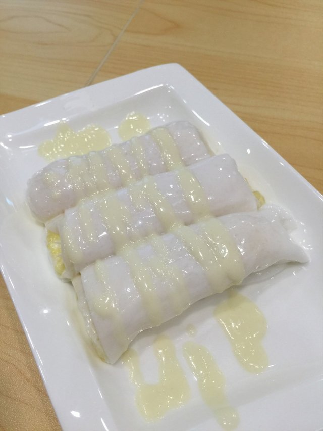 榴莲忌廉肠粉