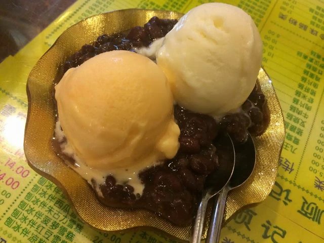 双球雪糕