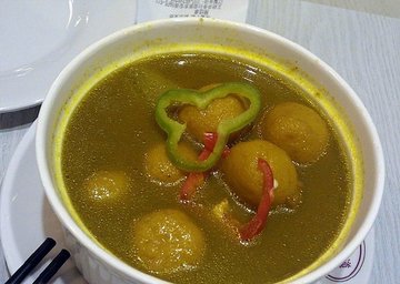 四海咖喱鱼蛋