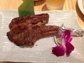 煎羊排