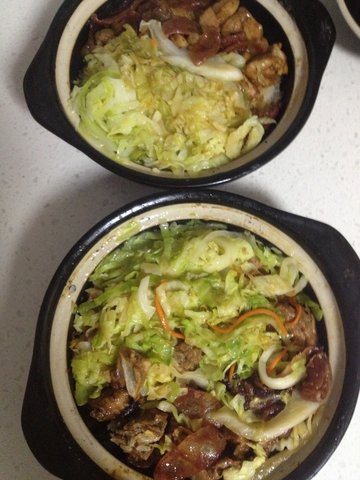 排骨腊味煲仔饭