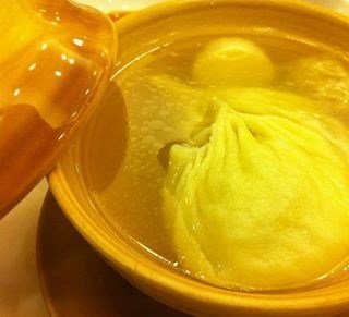 竹笙魚翅灌湯餃