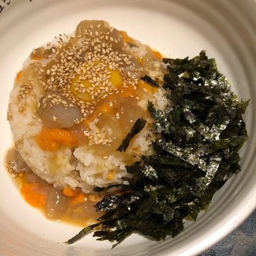蟹黄拌饭